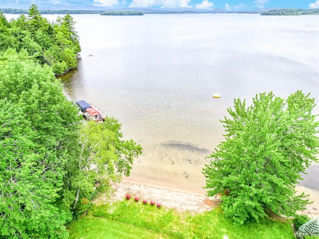 15 Loon Call Dr, Belgrade, ME 04917 - aerial view of a large body of water