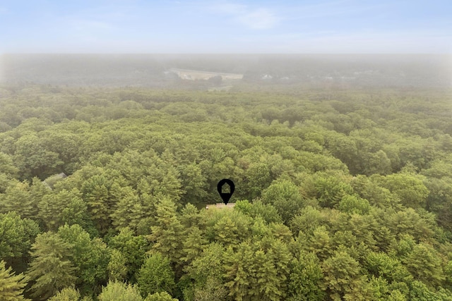 3 Flintlock Ln, Falmouth, ME 04105 - bird's eye view of a heavily wooded area