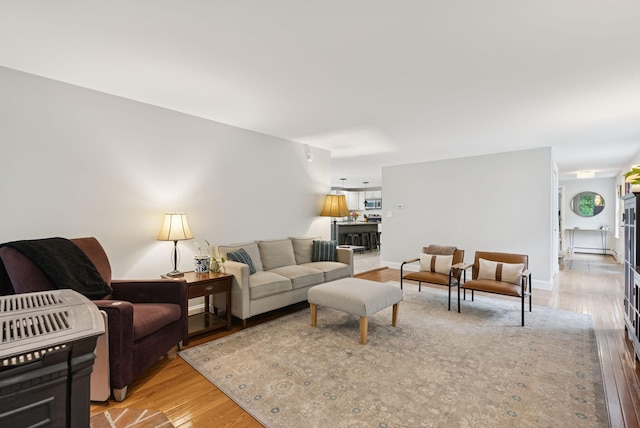 3 Flintlock Ln, Falmouth, ME 04105 - living room with light wood finished floors