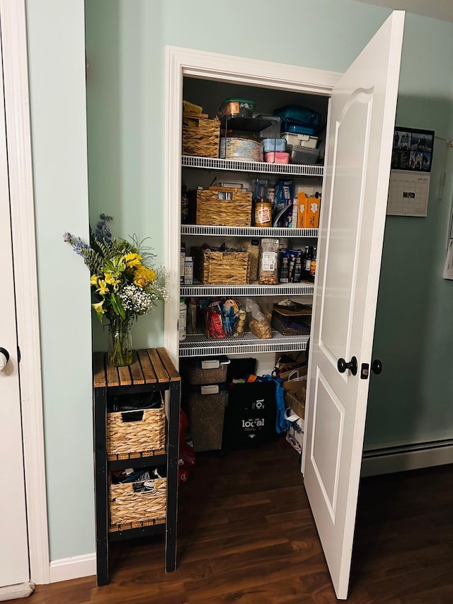 905 Blackstream Rd, Hermon, ME 04401 - pantry with baseboard heating