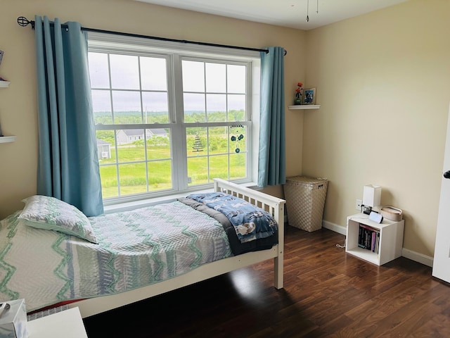 905 Blackstream Rd, Hermon, ME 04401 - bedroom featuring multiple windows and wood finished floors