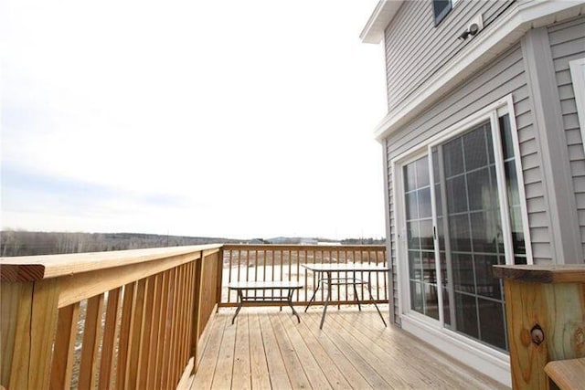 905 Blackstream Rd, Hermon, ME 04401 - view of wooden deck