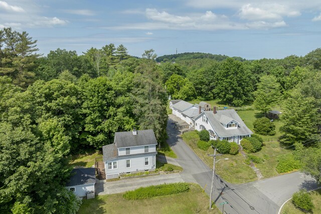 8 Riverview Ave, Lewiston, ME 04240 - view of subject property with a heavily wooded area