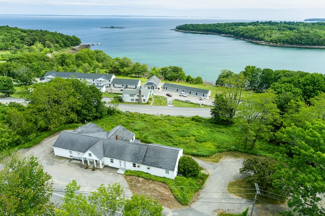 34 Old County Rd, Rockport, ME 04841 - view from above of property featuring a large body of water