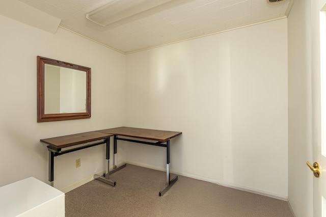 34 Old County Rd, Rockport, ME 04841 - unfurnished office with carpet flooring