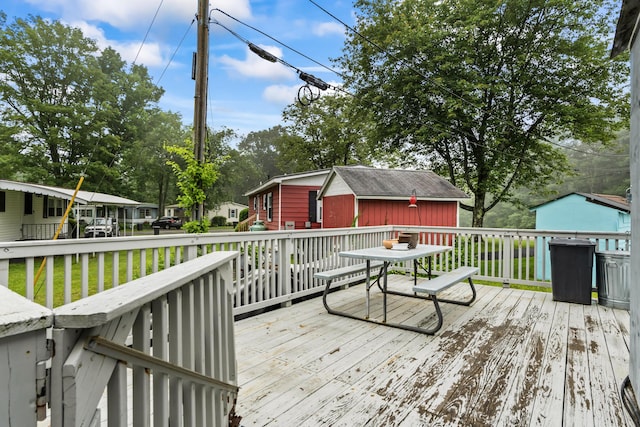 26 Caincrest Rd, York, ME 03909 - view of wooden deck
