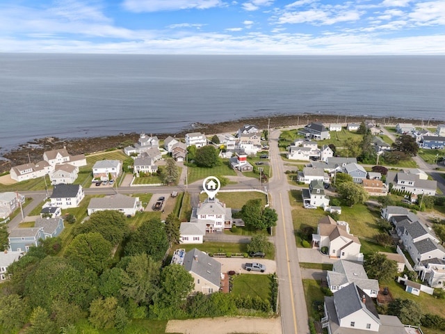 511 Webhannet Dr, Wells, ME 04090 - aerial view of property's location featuring nearby suburban area and a large body of water