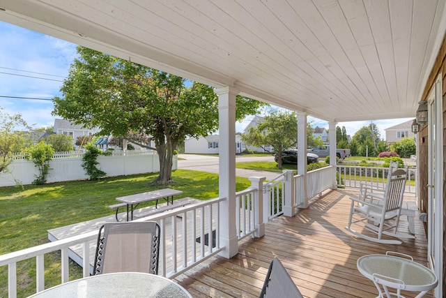 511 Webhannet Dr, Wells, ME 04090 - view of wooden porch
