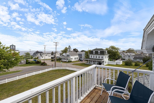 511 Webhannet Dr, Wells, ME 04090 - balcony featuring a residential view