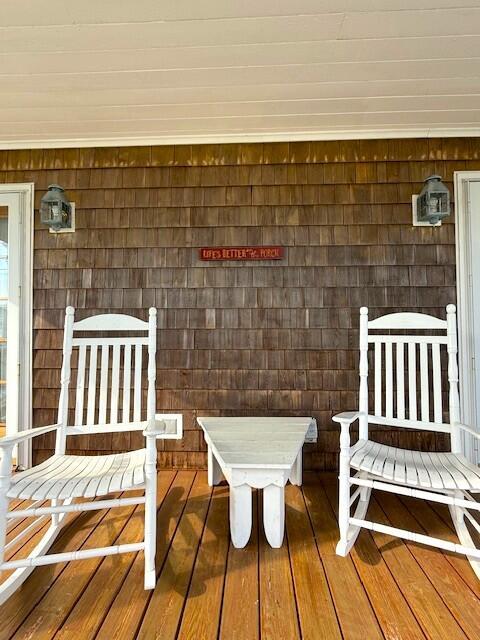 511 Webhannet Dr, Wells, ME 04090 - view of deck