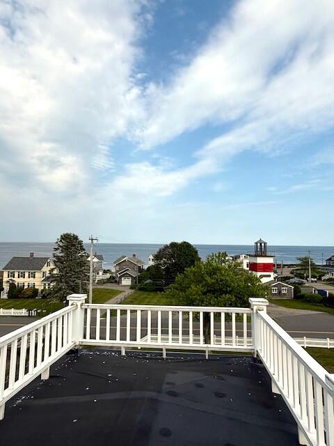 511 Webhannet Dr, Wells, ME 04090 - deck with a water view