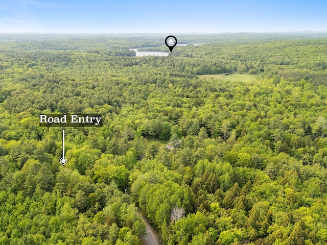 660 Sprague Rd, Waldoboro, ME 04572 - drone / aerial view of a forest
