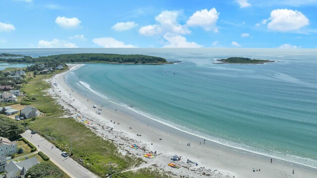 5 Dyke Rd Unit G, Kennebunkport, ME 04046 - aerial view of expansive beach