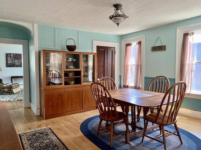 14 Third St, Eastport, ME 04631 - dining area featuring light wood finished floors