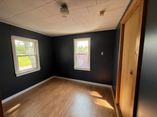 152 Kansas Rd, Milbridge, ME 04658 - unfurnished room with wood finished floors and baseboards