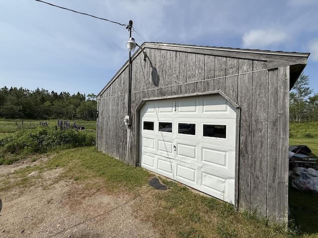 152 Kansas Rd, Milbridge, ME 04658 - view of detached garage