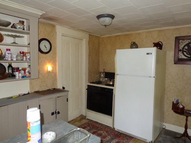 59 Main St, Shapleigh, ME 04076 - kitchen with white appliances