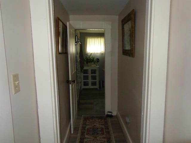 59 Main St, Shapleigh, ME 04076 - hall featuring baseboards and wood finished floors
