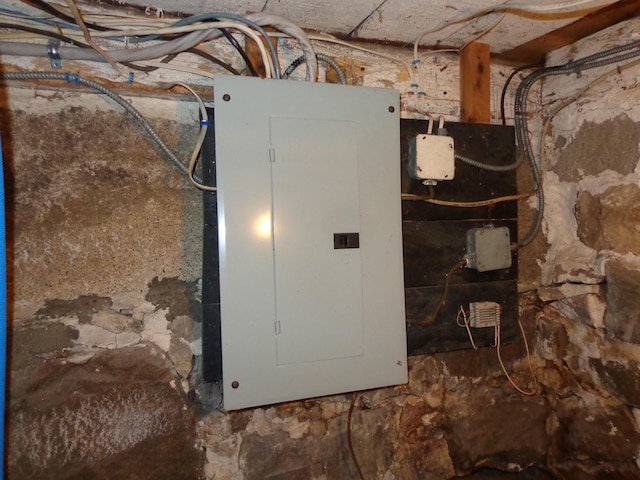 59 Main St, Shapleigh, ME 04076 - utility room with electric panel