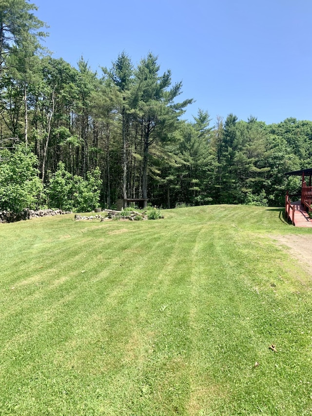 2857 Ohio St, Glenburn, ME 04401 - view of grassy yard