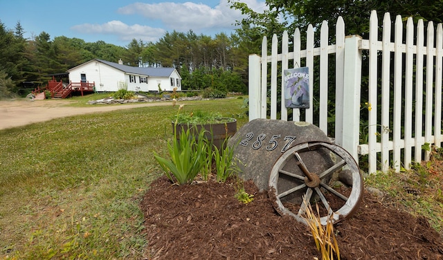 2857 Ohio St, Glenburn, ME 04401 - view of yard