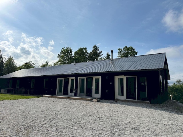599 Mile Square Rd, Avon, ME 04966 - back of house featuring a metal roof