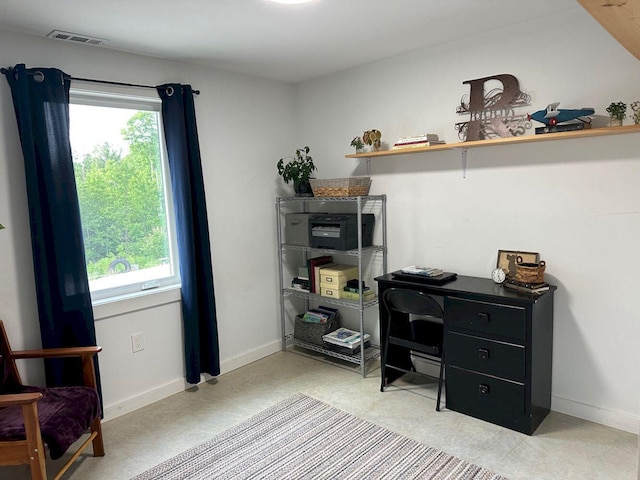 599 Mile Square Rd, Avon, ME 04966 - home office featuring baseboards