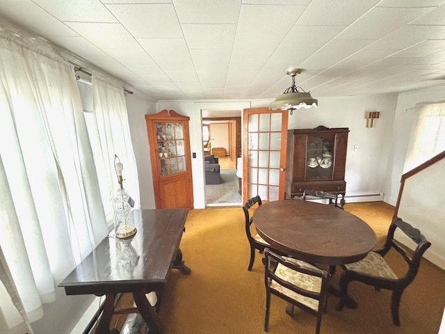 41 York St, Millinocket, ME 04462 - carpeted dining room with baseboards