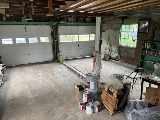 41 York St, Millinocket, ME 04462 - garage with a garage door opener