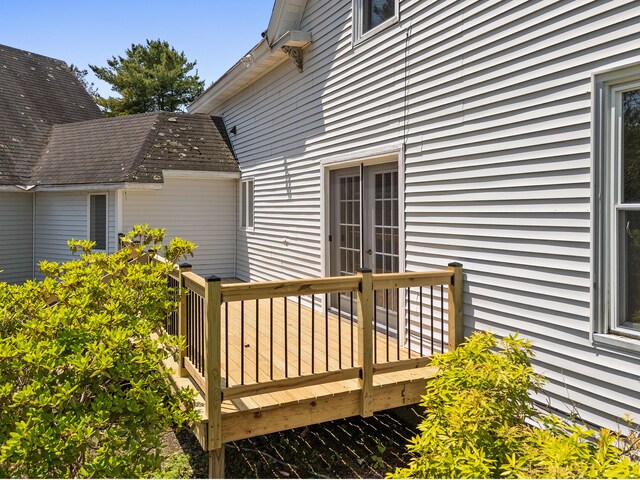 39 Elm St, South Thomaston, ME 04858 - view of wooden deck