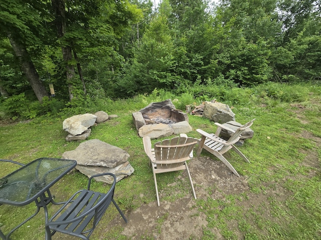 1083 N Rd, Newburgh, ME 04444 - view of yard