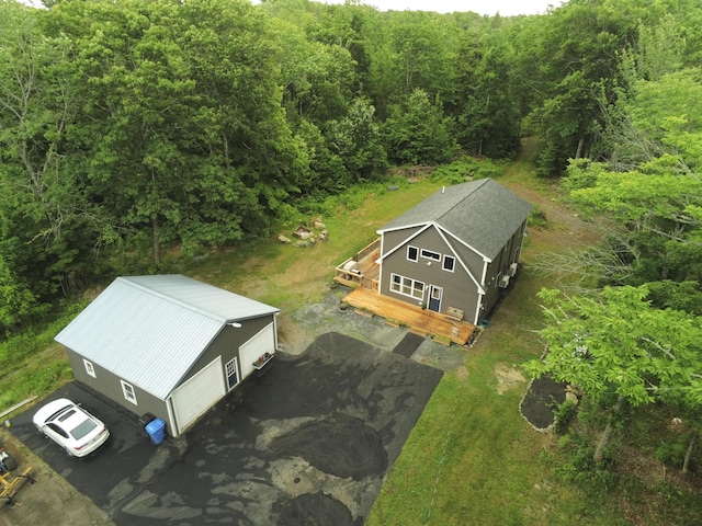 1083 N Rd, Newburgh, ME 04444 - aerial view of property and surrounding area