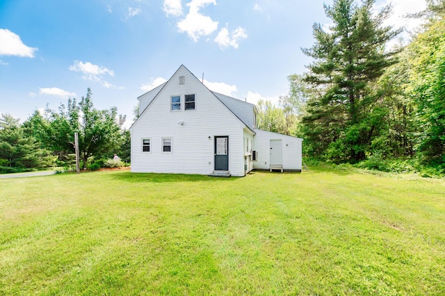 365 Waterville Rd, Skowhegan, ME 04976 - back of house featuring a yard