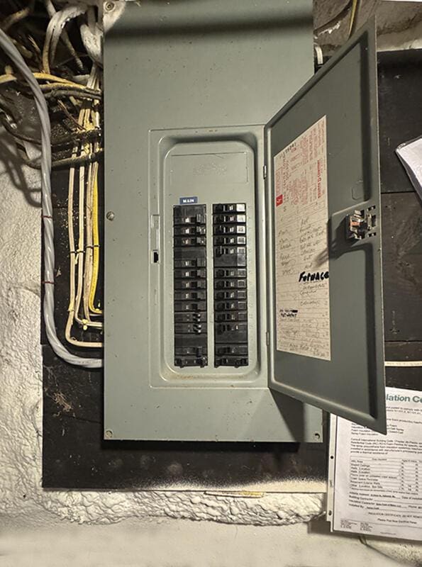 19 Union St, Hallowell, ME 04347 - utility room with electric panel