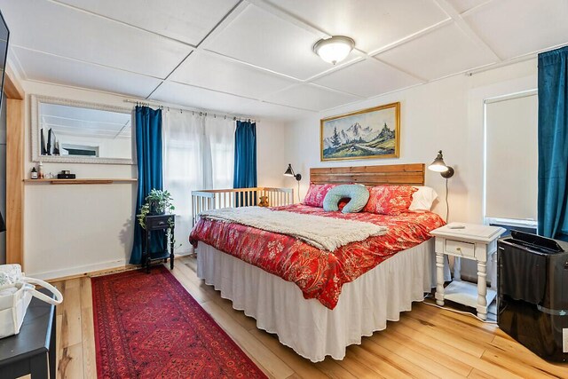 171 Bassett Rd, Winslow, ME 04901 - bedroom with light wood-style floors