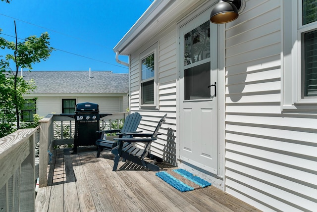 11 Farmhouse Way Unit 11, Ogunquit, ME 03907 - wooden terrace featuring a grill