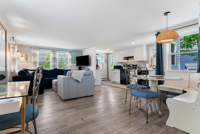 11 Farmhouse Way Unit 11, Ogunquit, ME 03907 - living area with light wood finished floors and recessed lighting