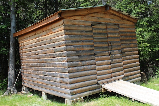 189 E Shore Rd, Benedicta Twp, ME 04733 - view of shed