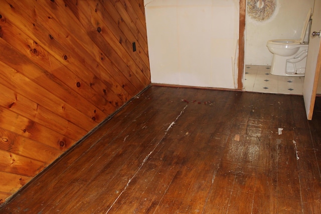 189 E Shore Rd, Benedicta Twp, ME 04733 - corridor with wood-type flooring