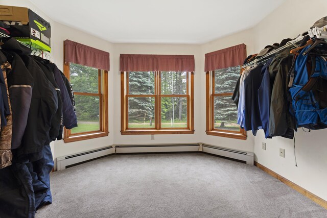 14 Moody Pond Rd, Windsor, ME 04363 - walk in closet featuring carpet
