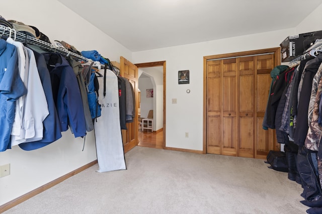 14 Moody Pond Rd, Windsor, ME 04363 - walk in closet with light carpet