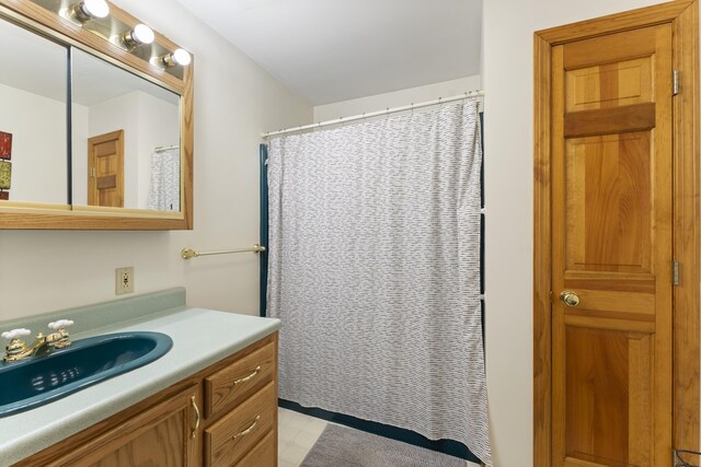 14 Moody Pond Rd, Windsor, ME 04363 - bathroom featuring vanity and curtained shower