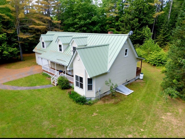 14 Moody Pond Rd, Windsor, ME 04363 - aerial view of property and surrounding area