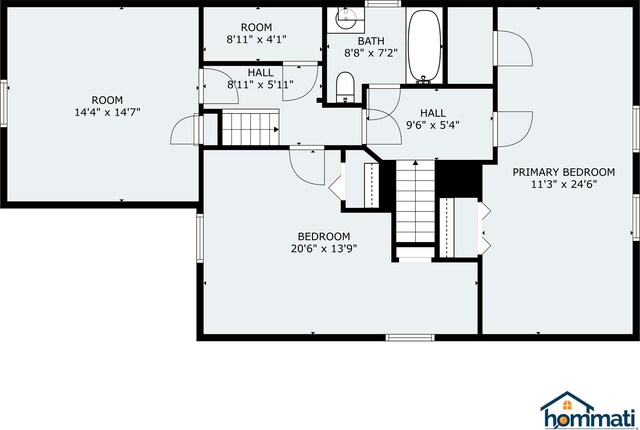 37 Central St, Hallowell, ME 04347 - view of floor plan / room layout