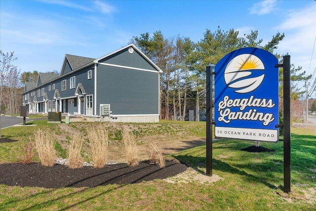50 Ocean Park Rd Unit 102, Saco, ME 04072 - view of property exterior with a yard
