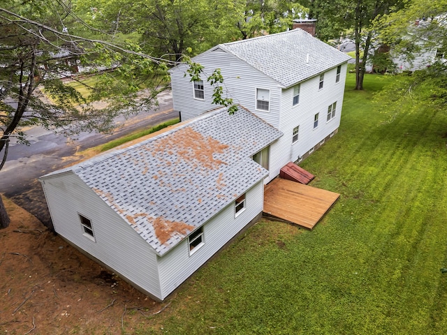 28 Colony Rd, Augusta, ME 04330 - aerial view of property and surrounding area