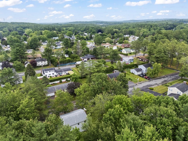 28 Colony Rd, Augusta, ME 04330 - aerial view of residential area featuring a heavily wooded area