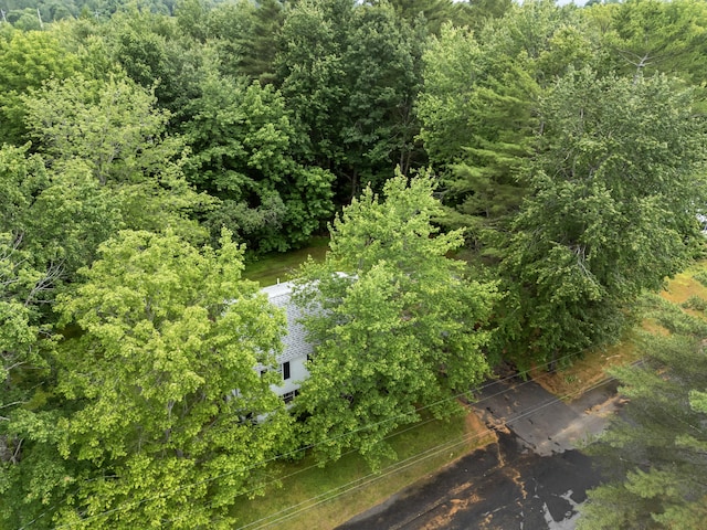 28 Colony Rd, Augusta, ME 04330 - aerial view of property and surrounding area featuring a forest