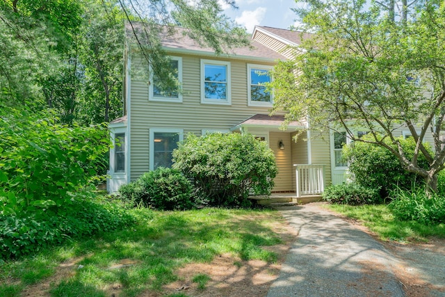 459 Allen Ave Unit 5, Portland, ME 04103 - view of front of house featuring a shingled roof and a porch