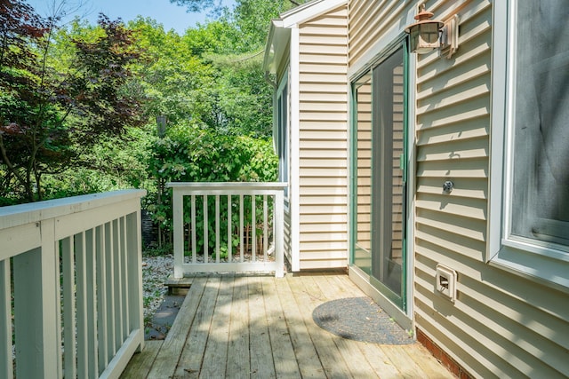 459 Allen Ave Unit 5, Portland, ME 04103 - wooden deck with a garage